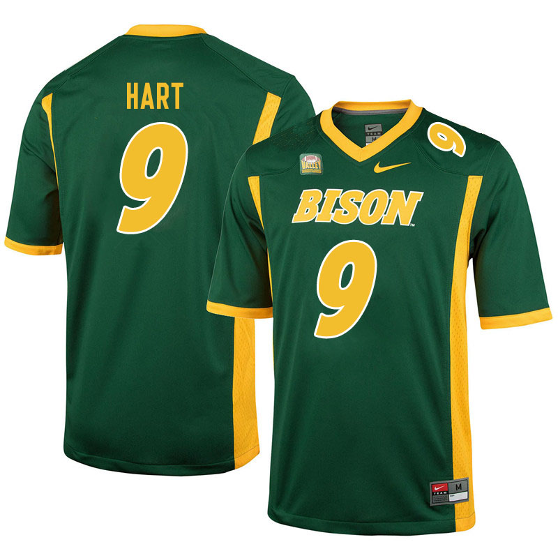 Men #9 DJ Hart North Dakota State Bison College Football Jerseys Sale-Green - Click Image to Close
